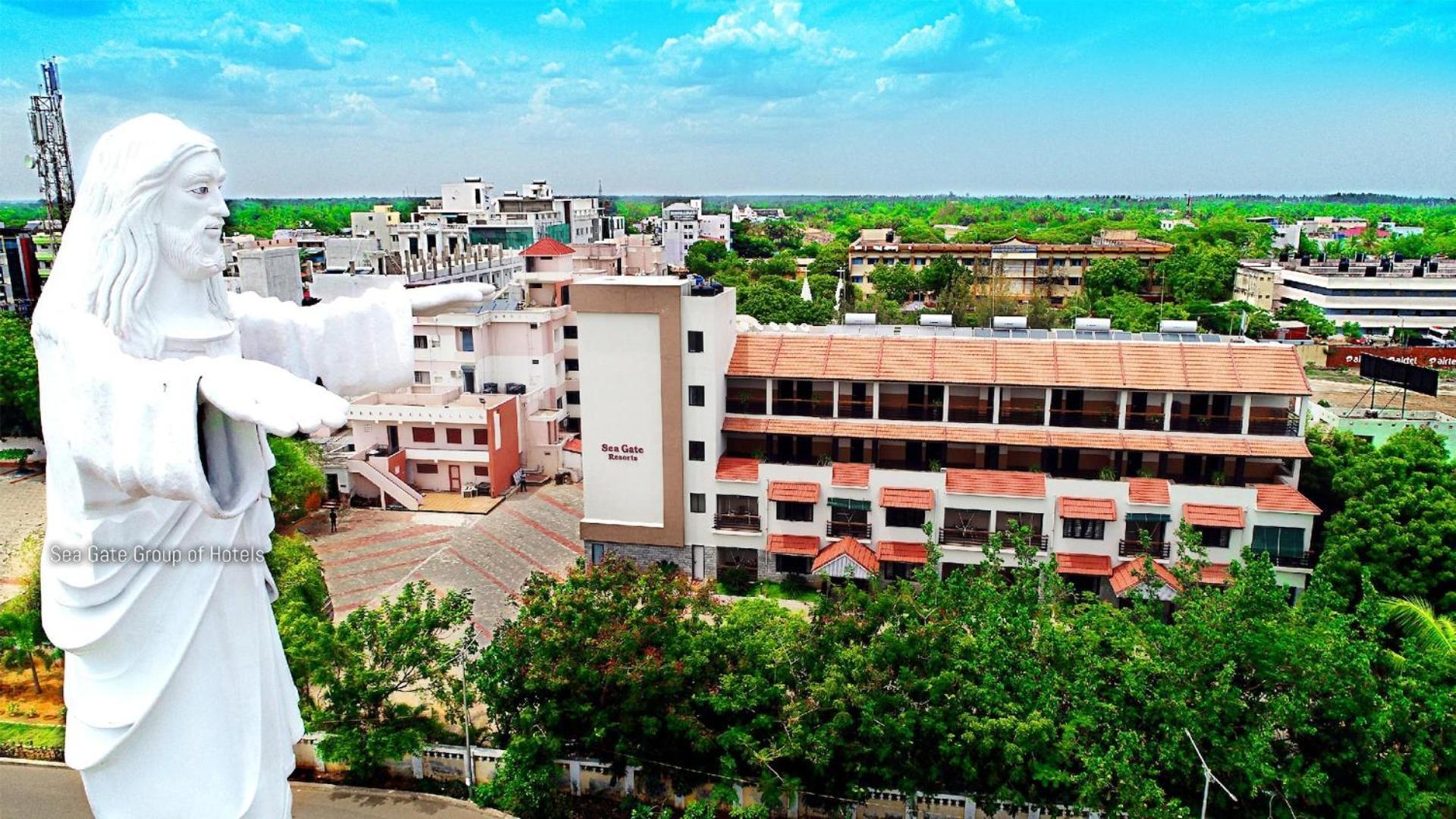 Seagate Church View Resorts Velankanni Exterior photo